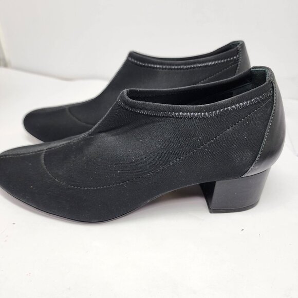 Wirth Womens Black Heel Booties US 8 Brazilian Footwear - Picture 8 of 9